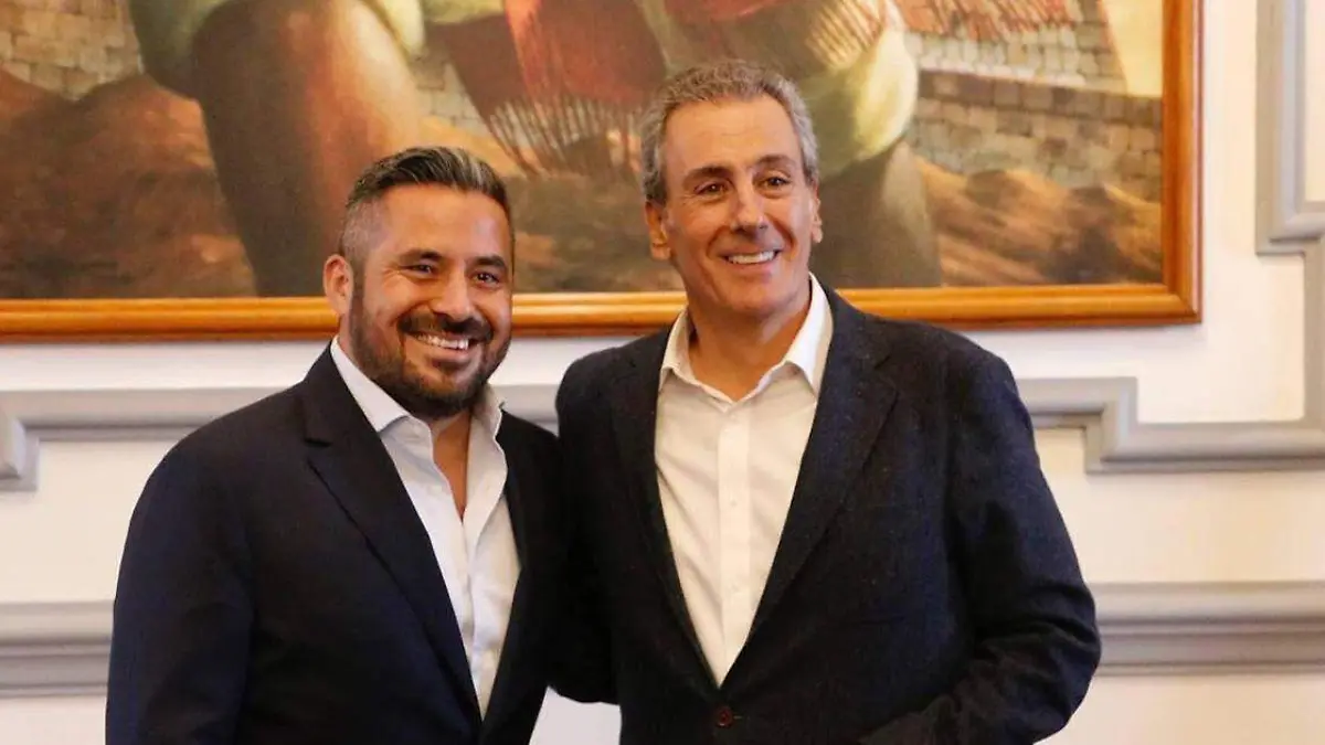 Adán Domínguez Sánchez y el alcalde electo José Chedraui Budib llevaron a cabo una sexta reunión de trabajo